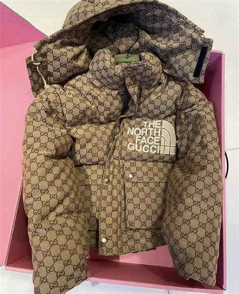 куртка the north face gucci